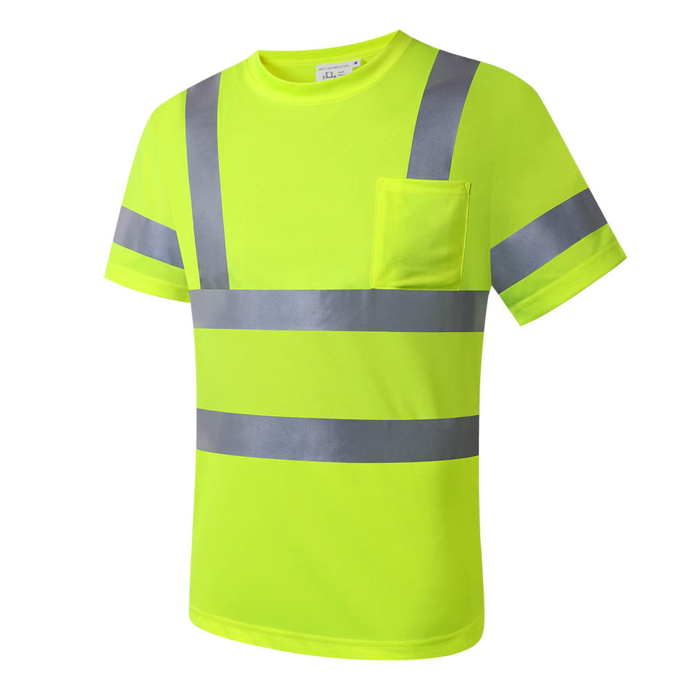 Summer Hi Vis Clothing - High Visibility Shirts Safety Short Sleeve