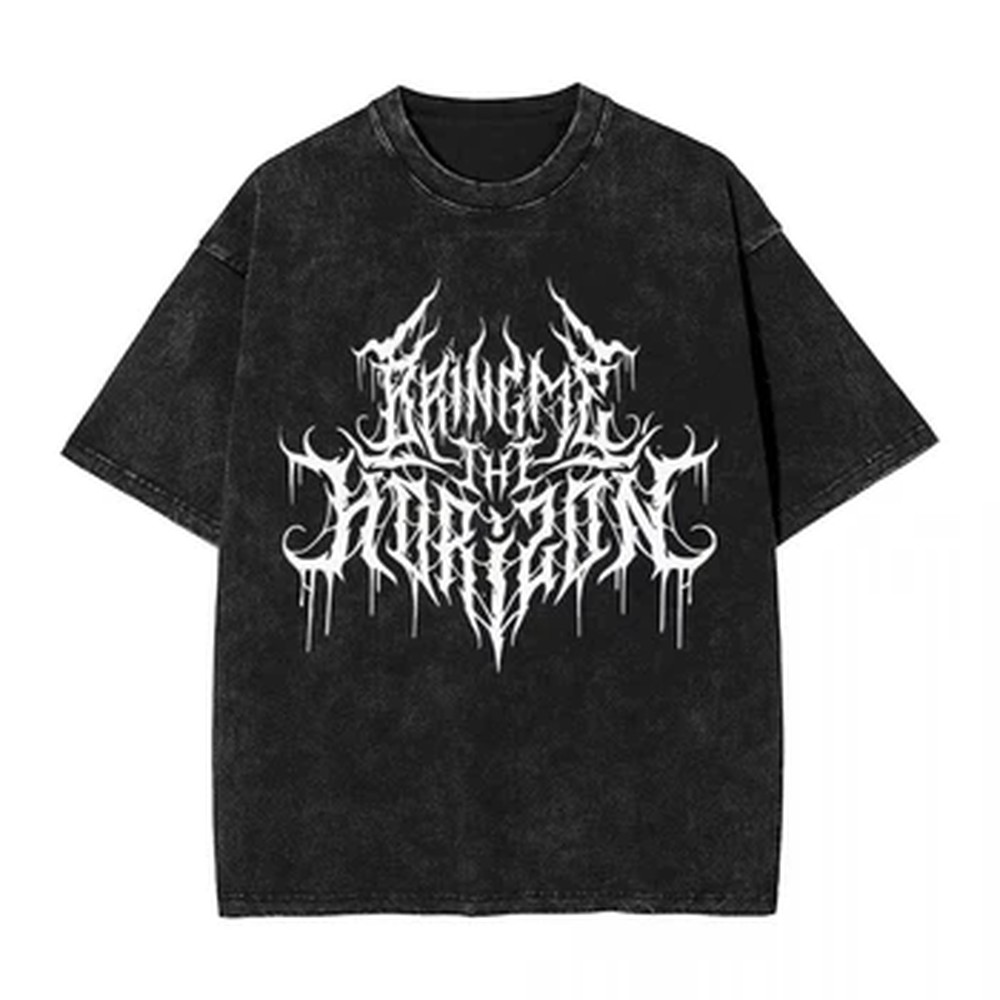 Summer Clothing Vintage - T Shirts Men Clothing BMTH Bring