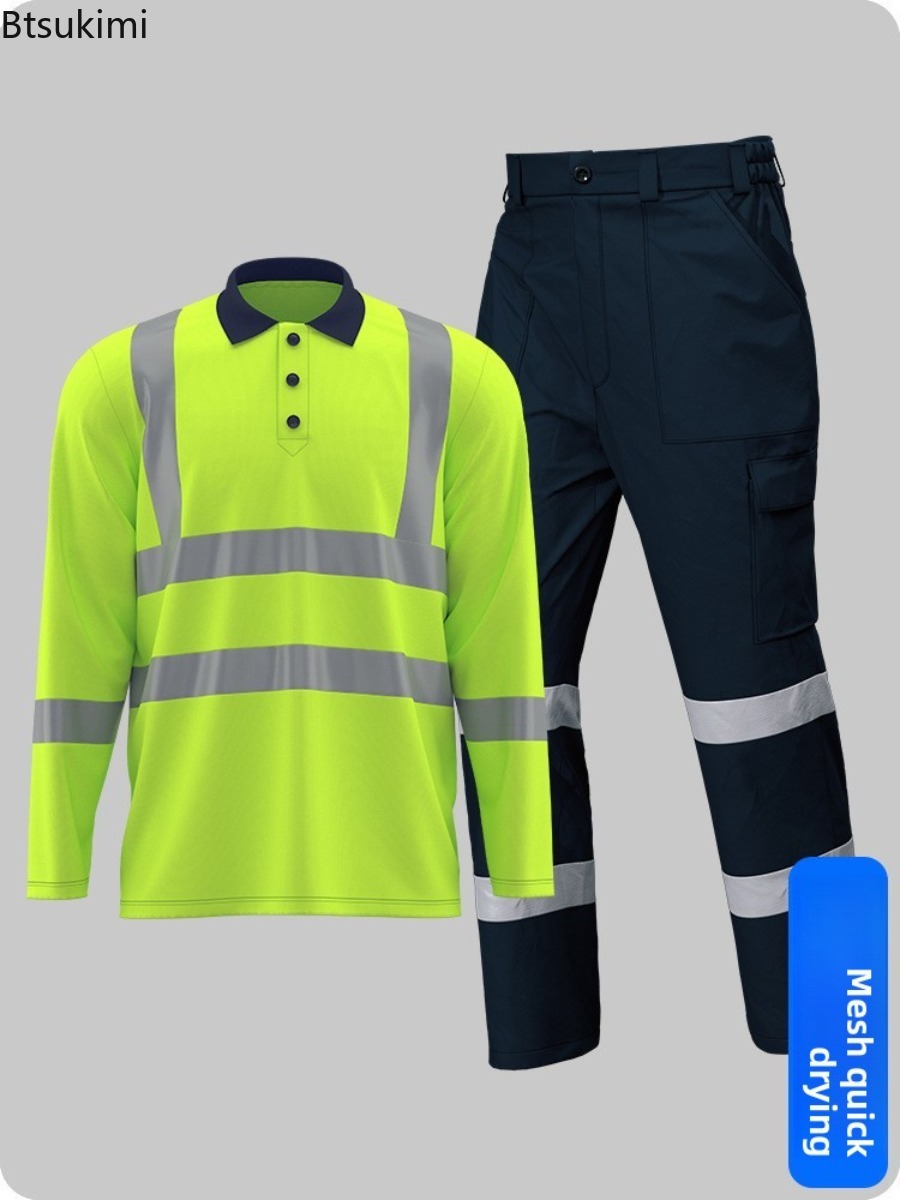 Summer Hi Vis Clothing - Hi Vis Safety Work Clothing Quick