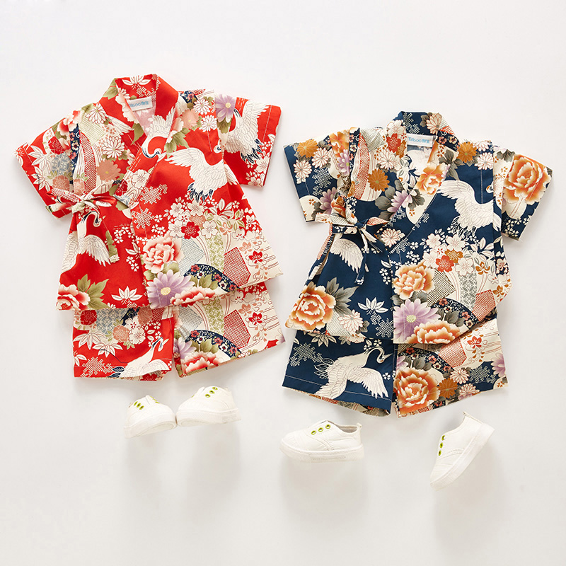 Summer Clothing Baby Boy - Summer Children Yukata Clothing Girl Boy