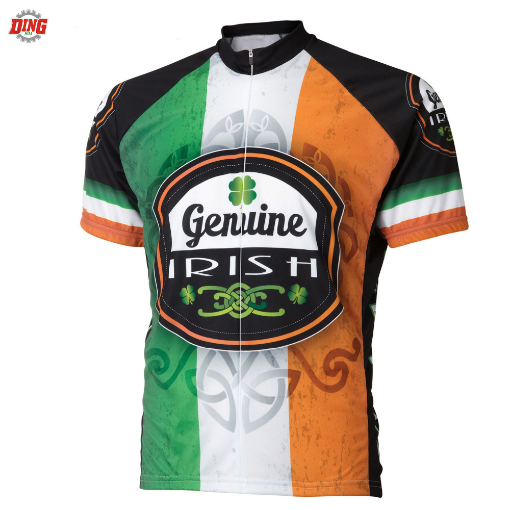Ireland Summer Clothing - Ireland Cycling Jersey Bike Wear Men