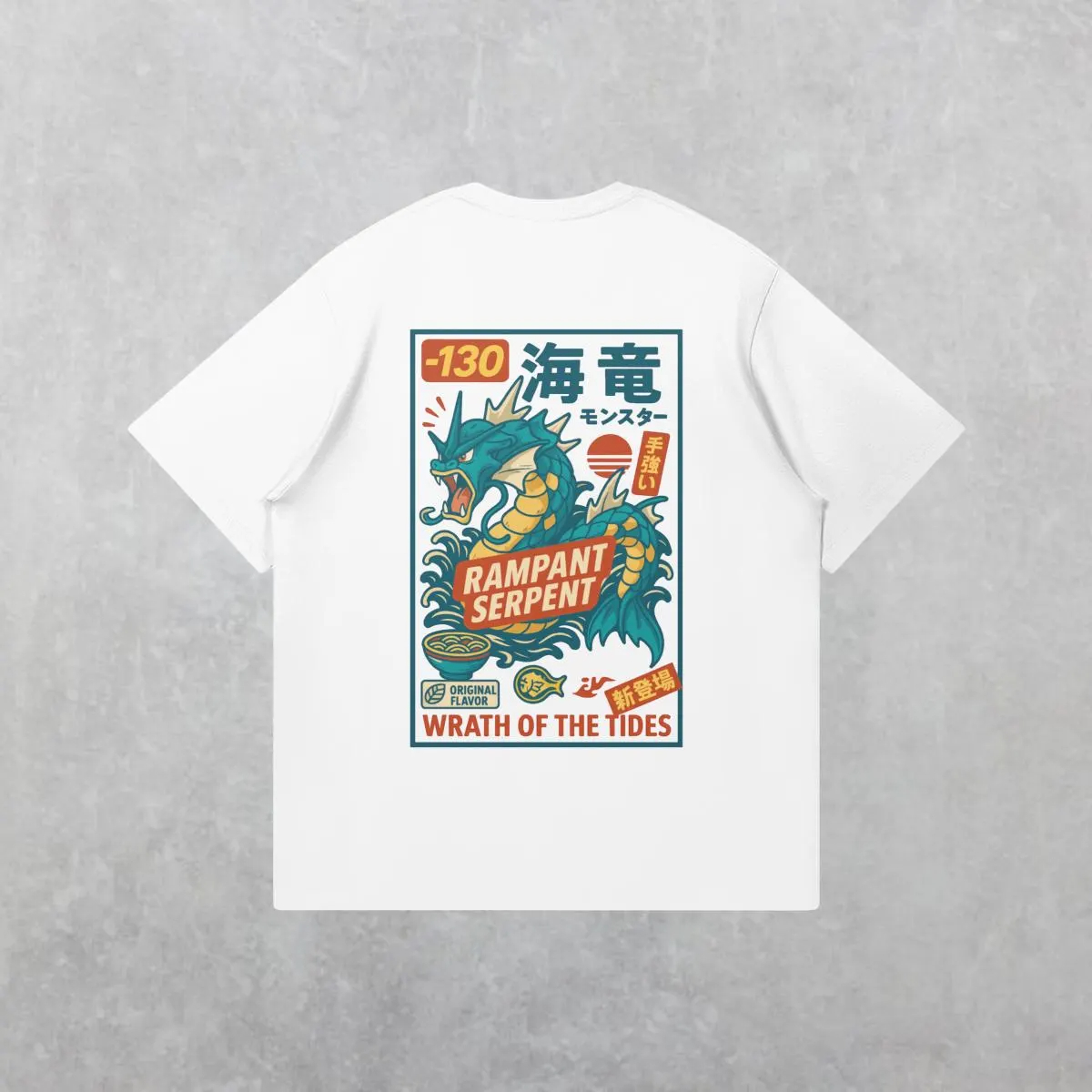 Quality Summer Clothing For Women - Anime Pokémon Gyarados T-shirt Men and