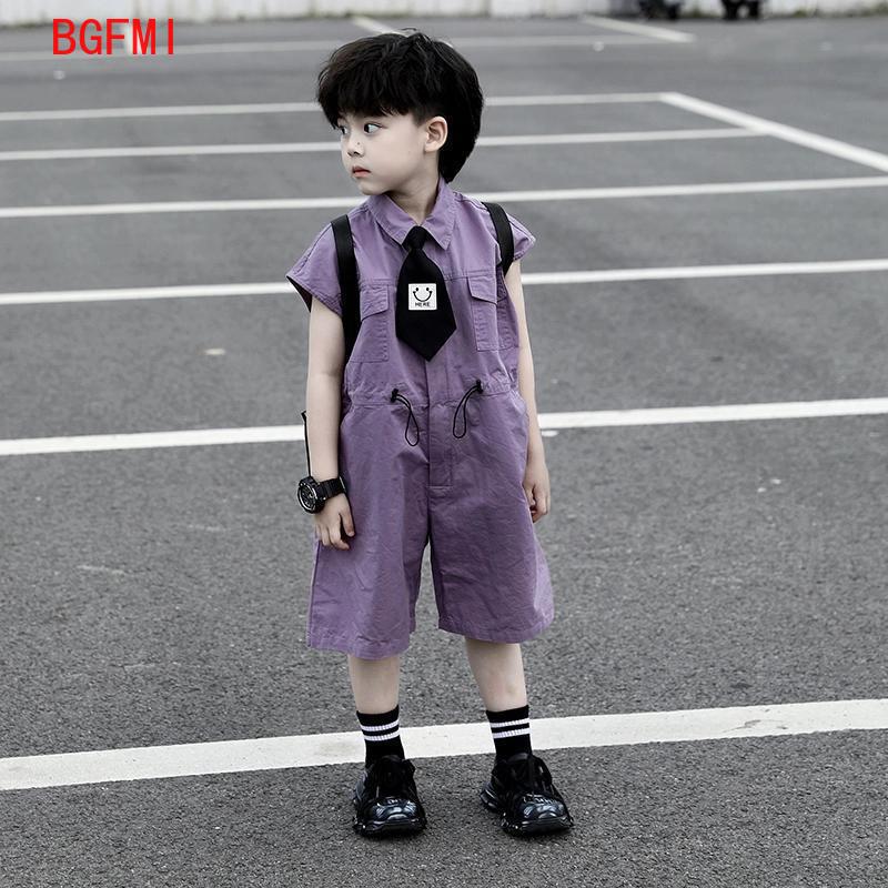 Summer Clothing Baby Boy - Kids Summer Shorts Overalls Capri Boys