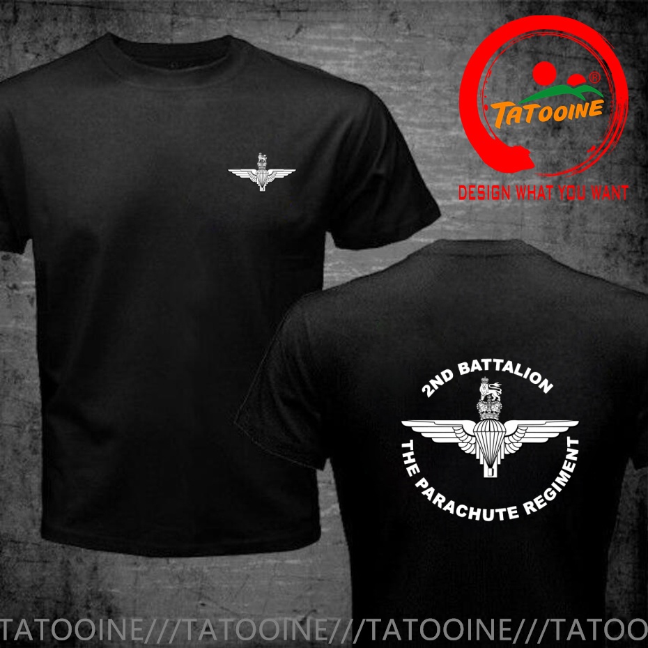 Summer Clothing Uk - Funny Design British Army UK Parachute