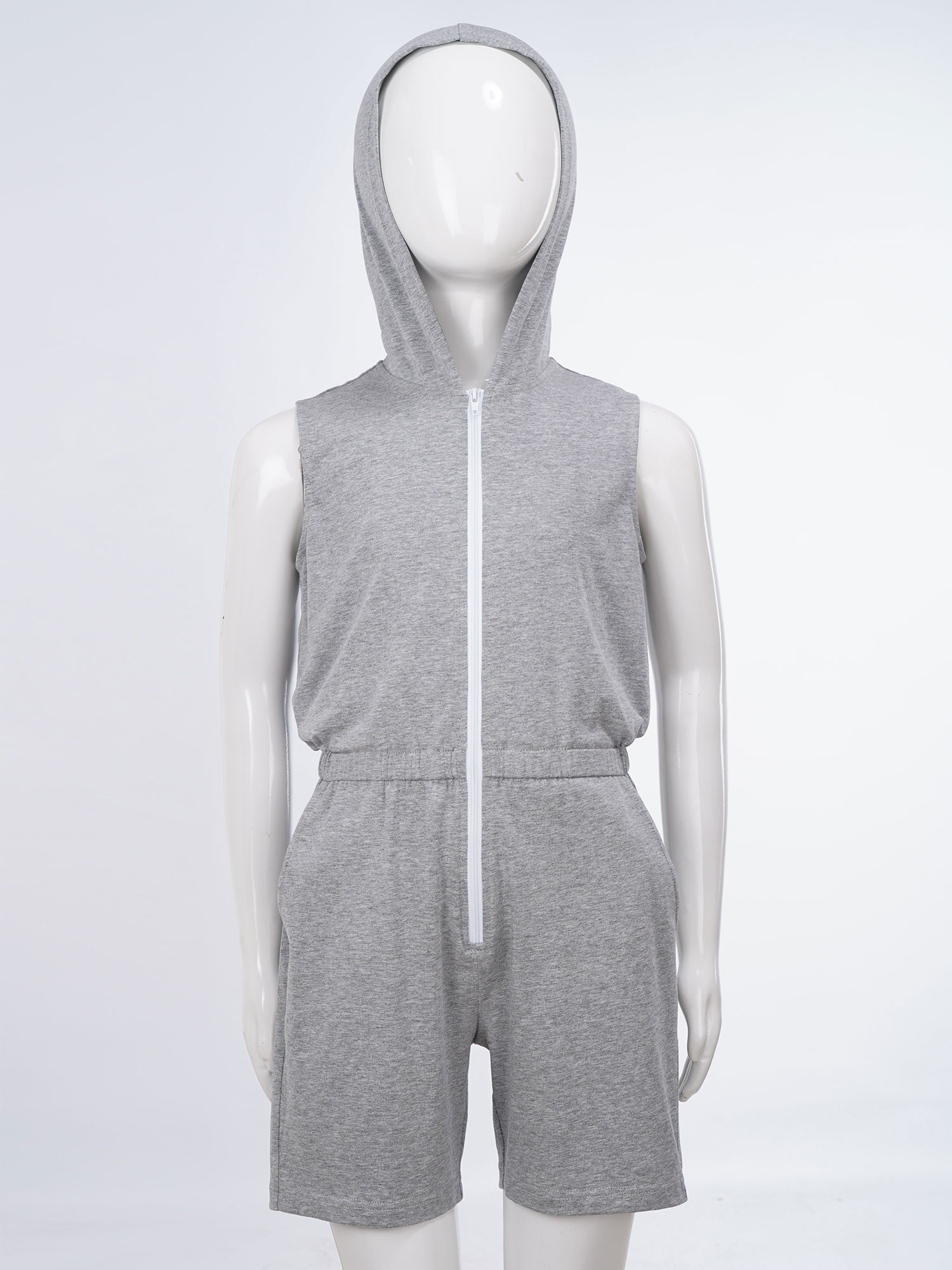 Summer Clothing Boys - Children's Clothing Kids Boys Zipper Hooded