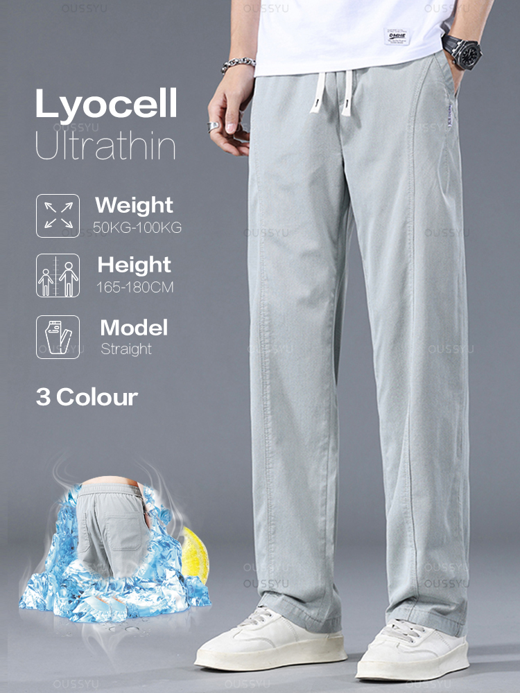 Summer Clothing Brands Men - OUSSYU Brand Clothing Summer High-Quality Soft