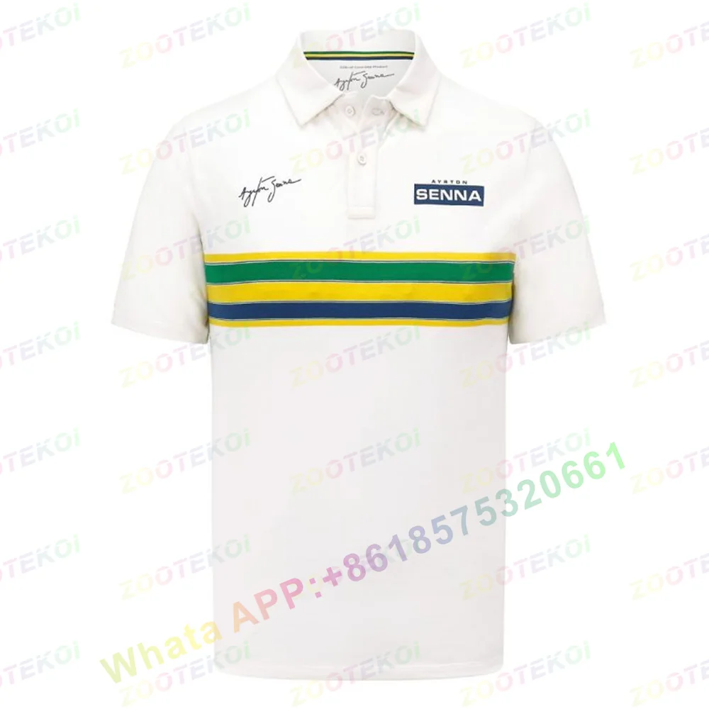 2022 New Ayrton Senna Fashion  - Summer Clothing Brands Men ulasan dan harga