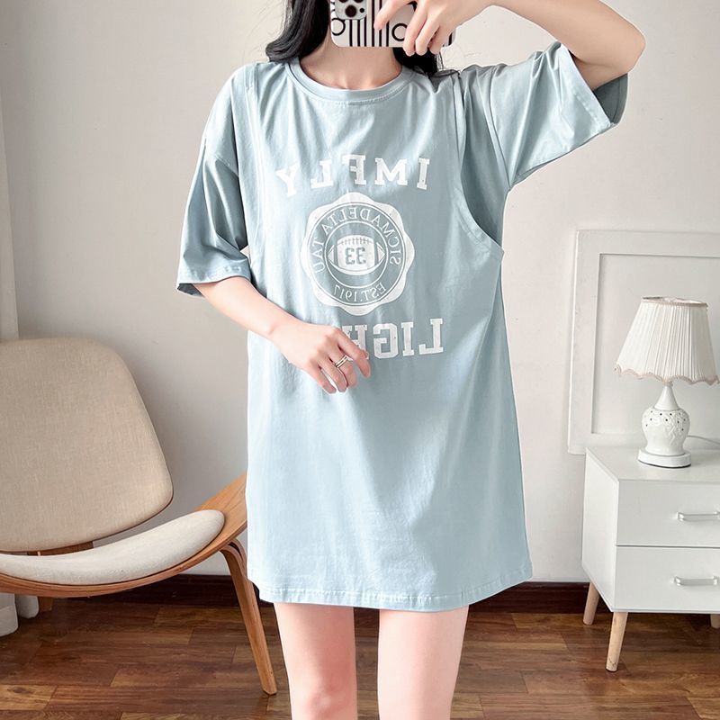 Nursing Dress Pregnant Breastf - Summer Clothing Us ulasan dan harga