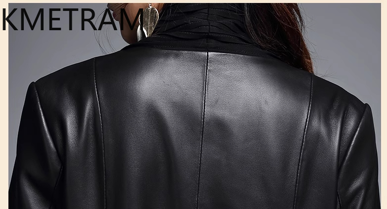 Genuine Leather Jacket Woman R - Quality Summer Clothing For Women ulasan dan harga