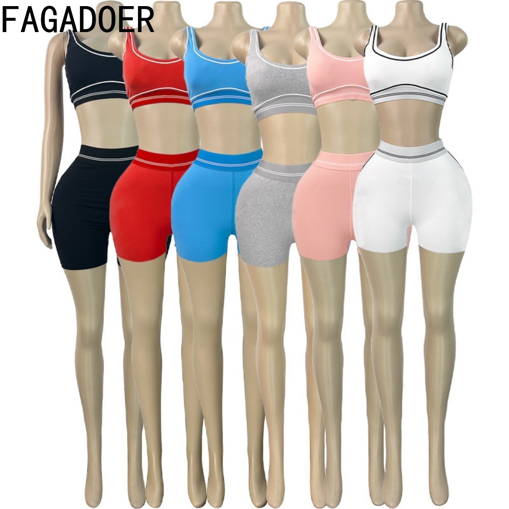 FAGADOER Fashion Patchwork Qua - Quality Summer Clothing For Women ulasan dan harga