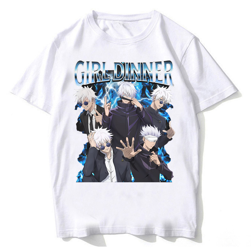 2026 New Satoru Gojo Jujutsu K - Summer Clothing Vintage ulasan dan harga
