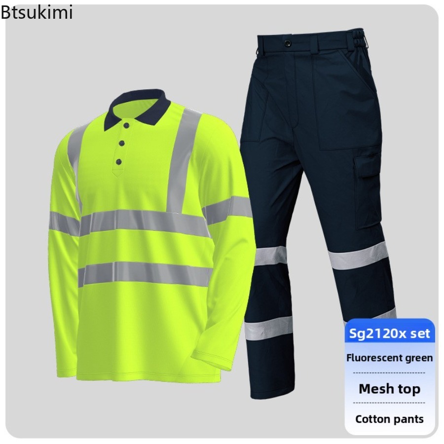 Hi Vis Safety Work Clothing Qu - Summer Hi Vis Clothing ulasan dan harga