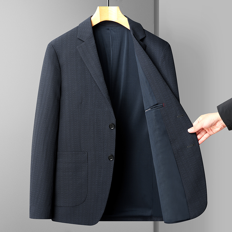 Classic Men Business Casual Bl - Summer 2025 Clothing Essentials ulasan dan harga