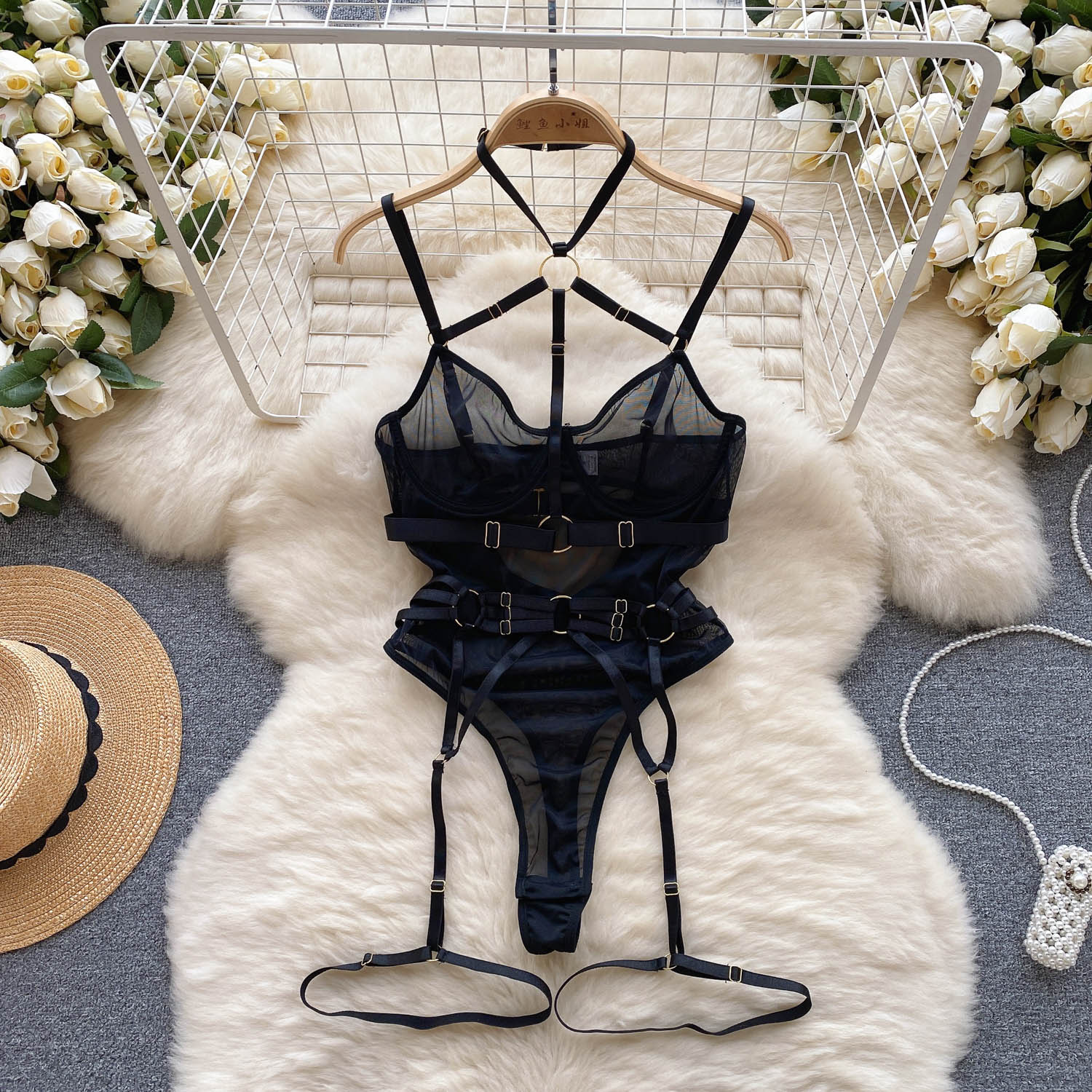 Women Hotsweet Mesh Vintage St - Summer Clothing Vintage ulasan dan harga