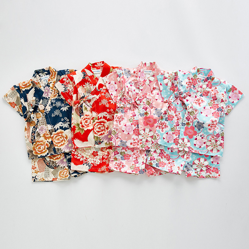 Summer Children Yukata Clothin - Summer Clothing Baby Boy ulasan dan harga