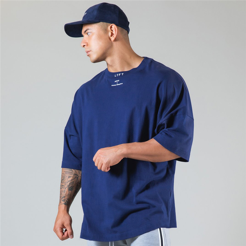 JAPAN&UK Cotton Gym Shirt Spor - Summer Clothing Uk ulasan dan harga