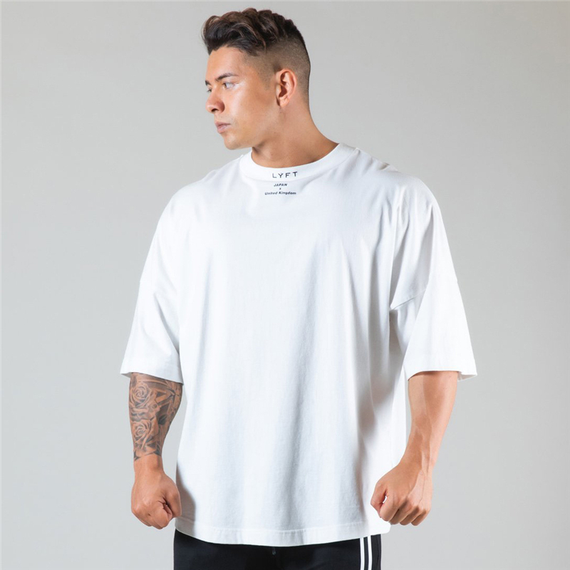 JAPAN&UK Cotton Gym Shirt Spor - Summer Clothing Uk ulasan dan harga