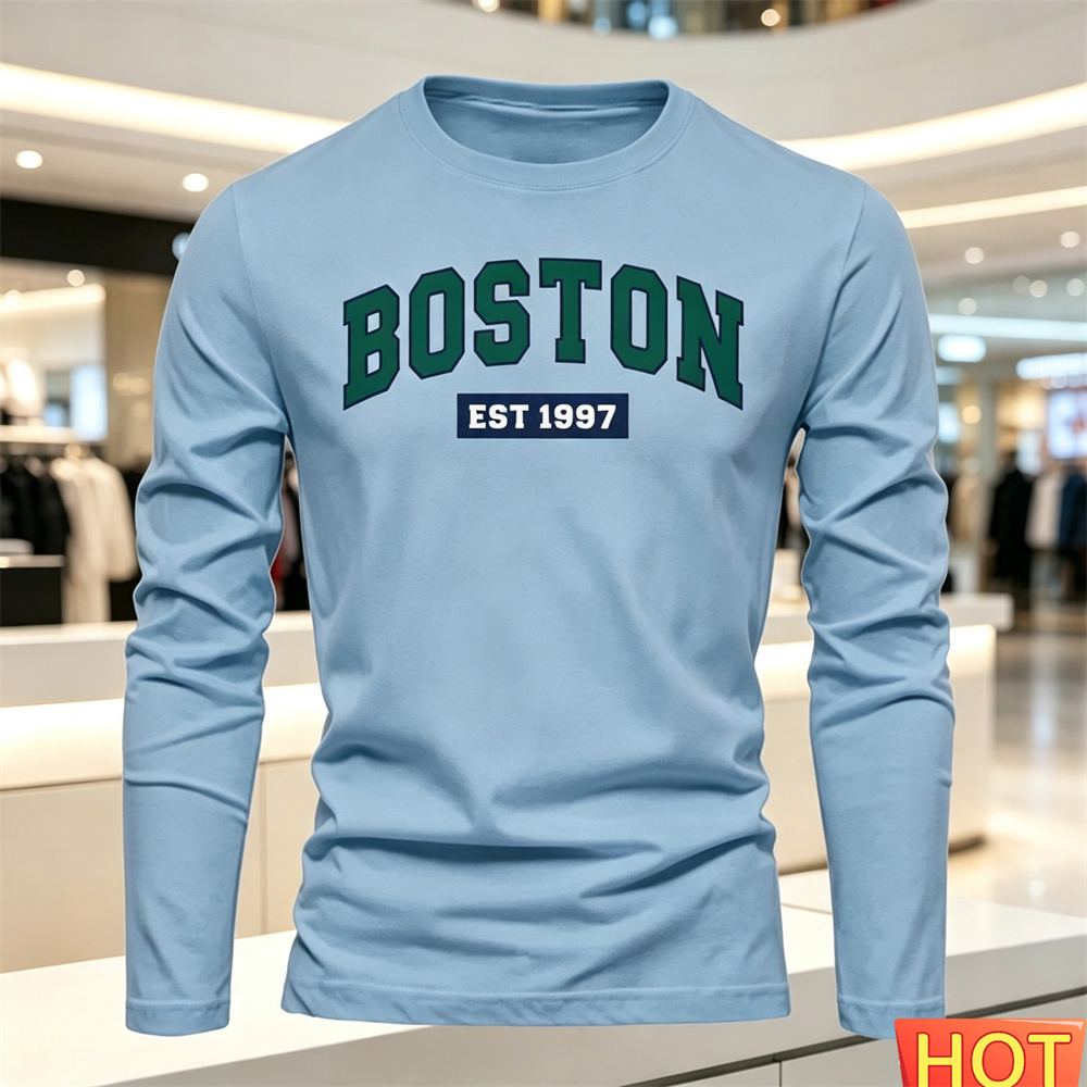 Autumn Summer Men's long sleev - Summer Clothing Us ulasan dan harga