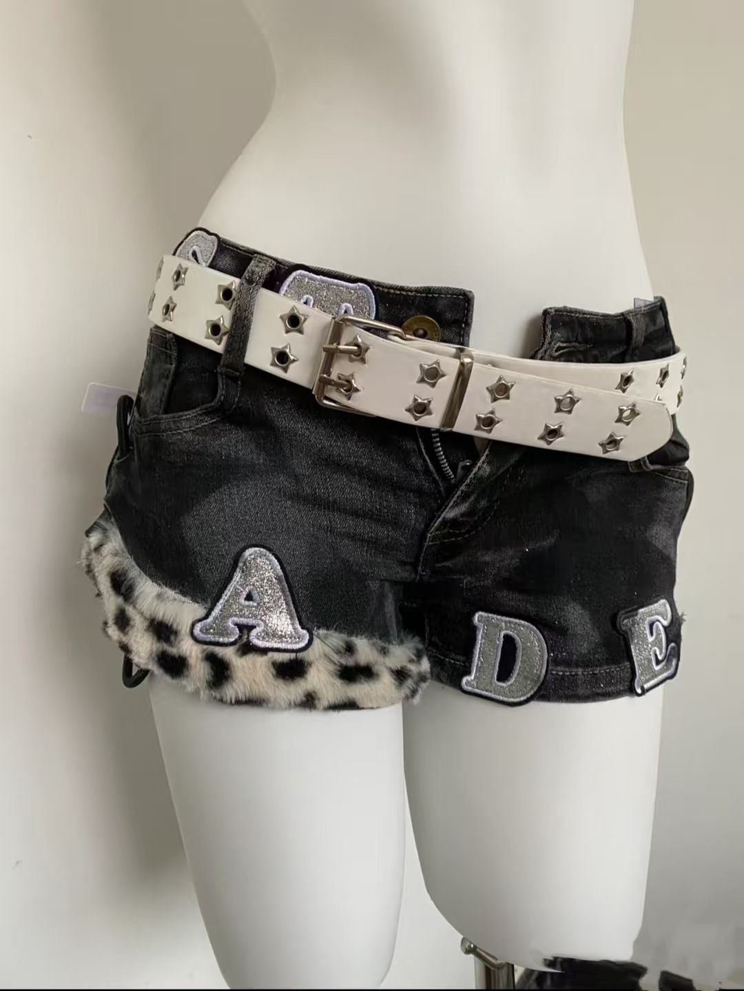 Y2k Embroidered Patch Denim Sh - Summer Clothing Vintage ulasan dan harga