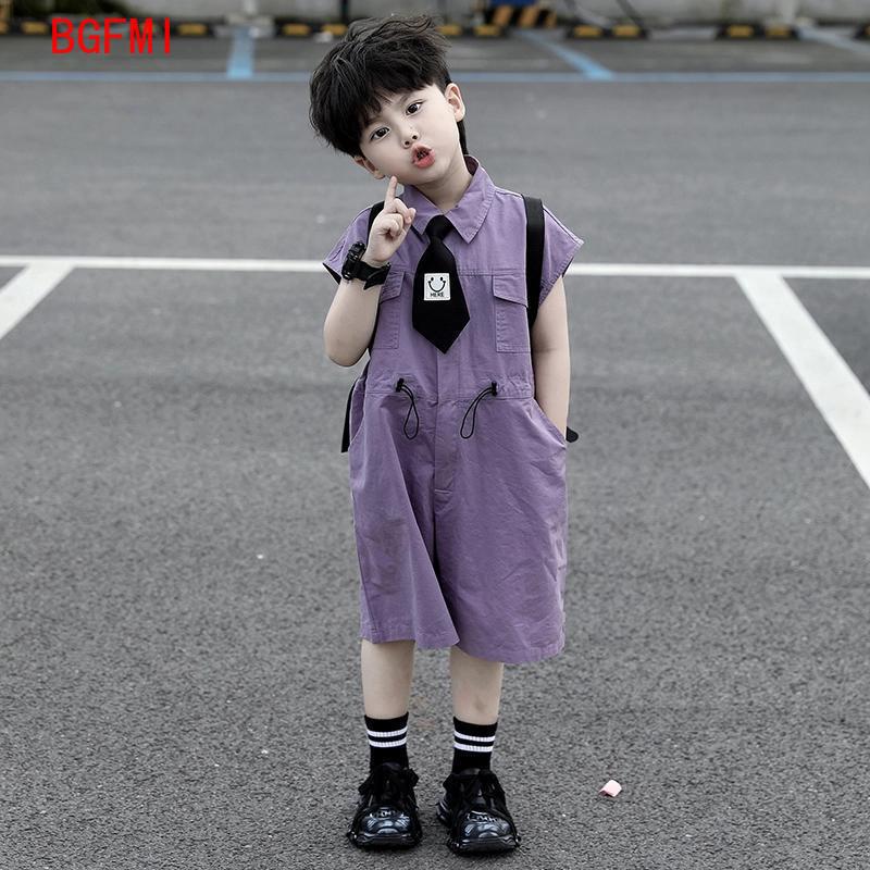 Kids Summer Shorts Overalls Ca - Summer Clothing Baby Boy ulasan dan harga