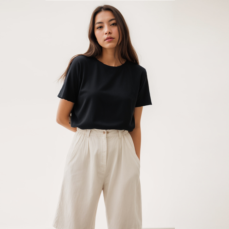Cotton Plus Size Short Sleeve  - Quality Summer Clothing For Women ulasan dan harga