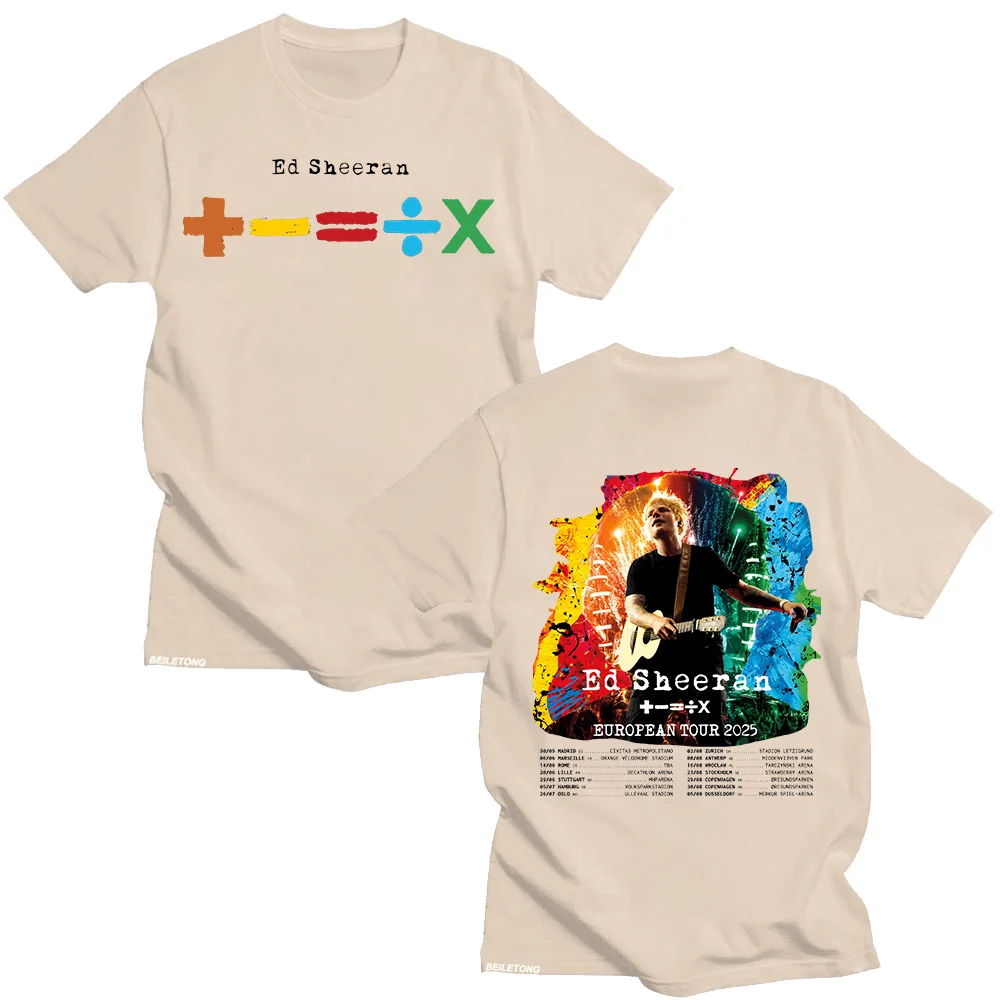 Ed Sheeran European Tour 2025  - Summer Clothing Gif ulasan dan harga