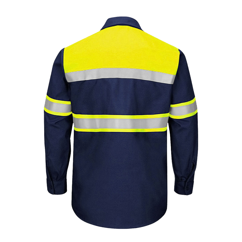 Men Shirt Long Sleeve 100% Cot - Summer Hi Vis Clothing ulasan dan harga