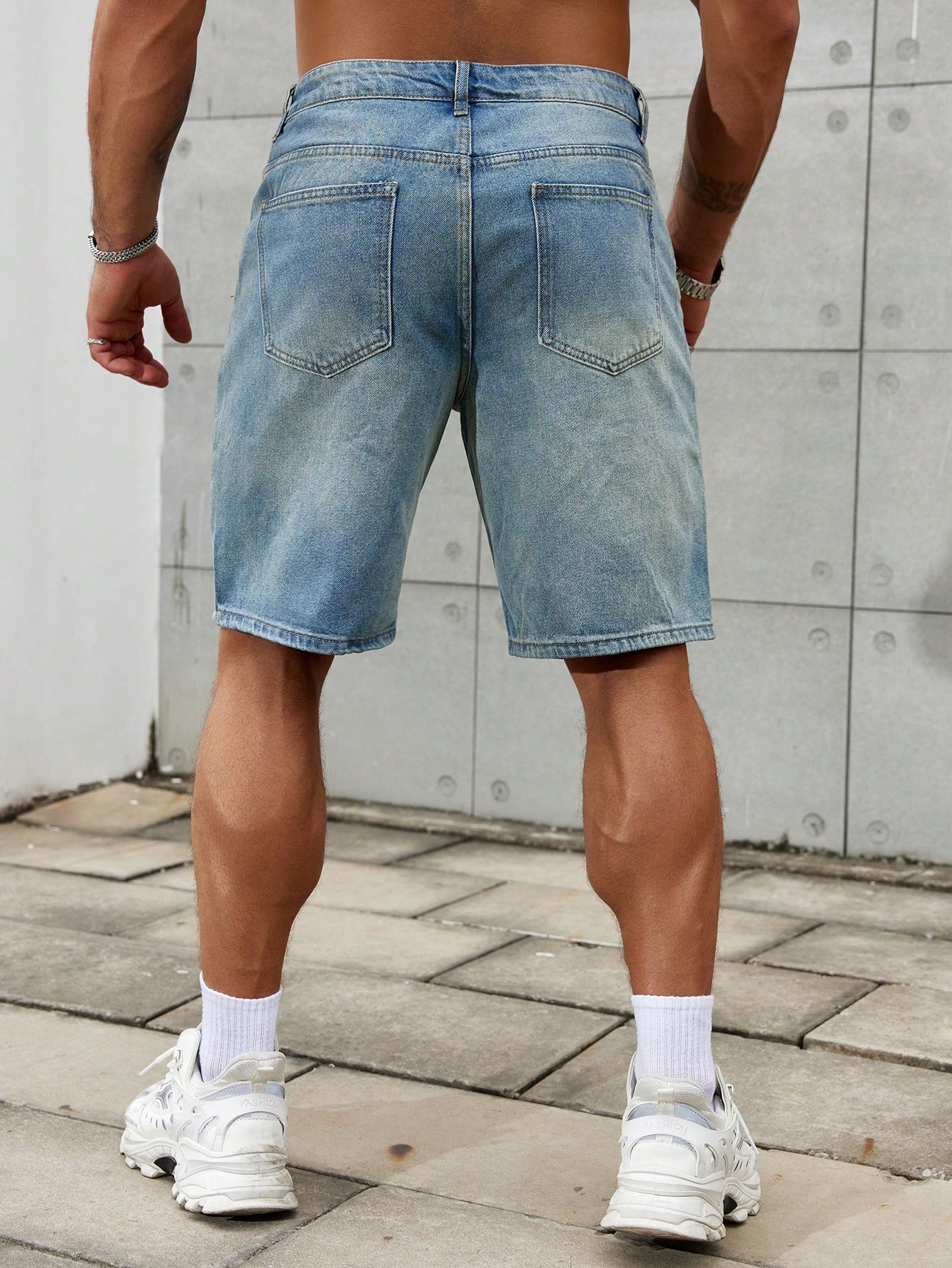 New Fashion Mens Ripped Short  - Summer Clothing Brands Men ulasan dan harga