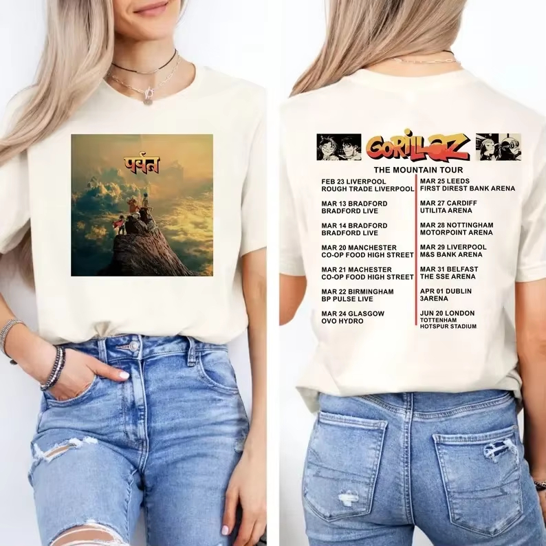Unisex 90s Music Style Gorilla - Summer Clothing Uk ulasan dan harga