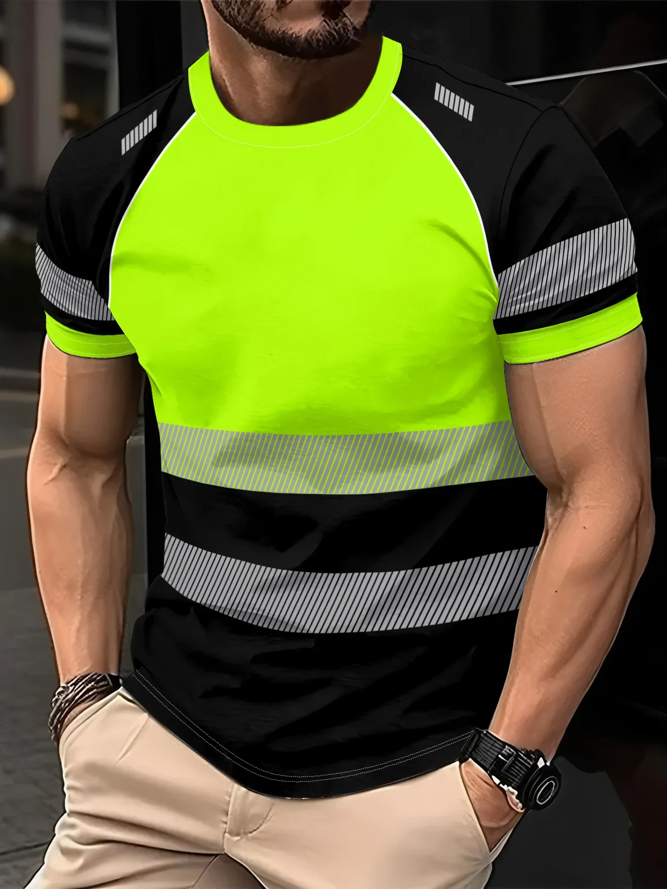 High Visibility Safety Work Sh - Summer Hi Vis Clothing ulasan dan harga