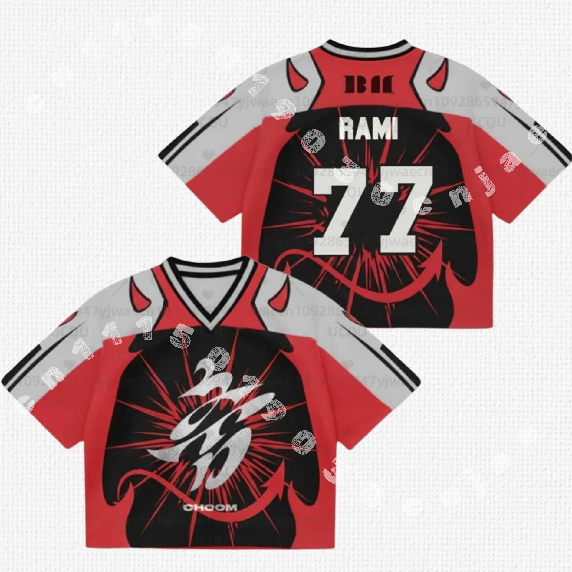 Babymonster Choom Jersey Shirt - Summer Clothing Uk ulasan dan harga