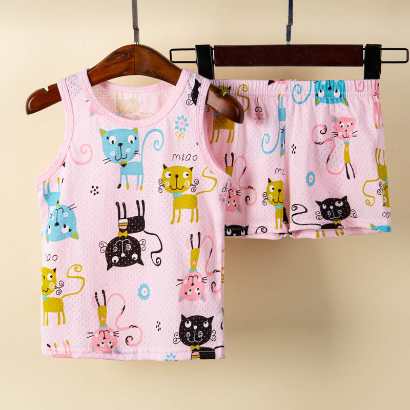 1 to 9 Years Summer Boys Pajam - Summer Clothing Baby Boy ulasan dan harga