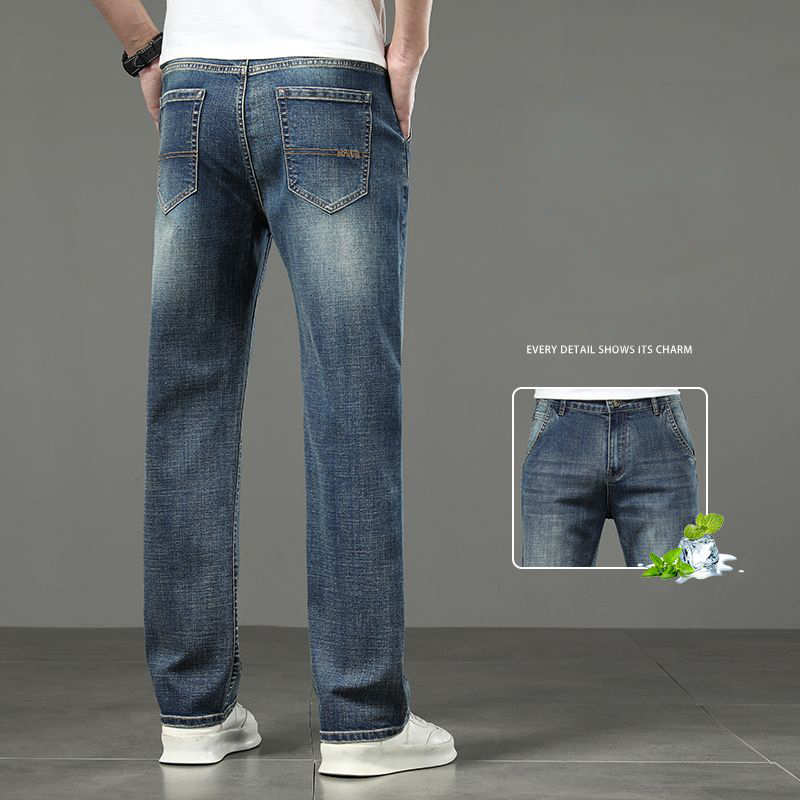 Vintage Men's Jeans Summer Thi - Vintage Summer Clothing Brand ulasan dan harga