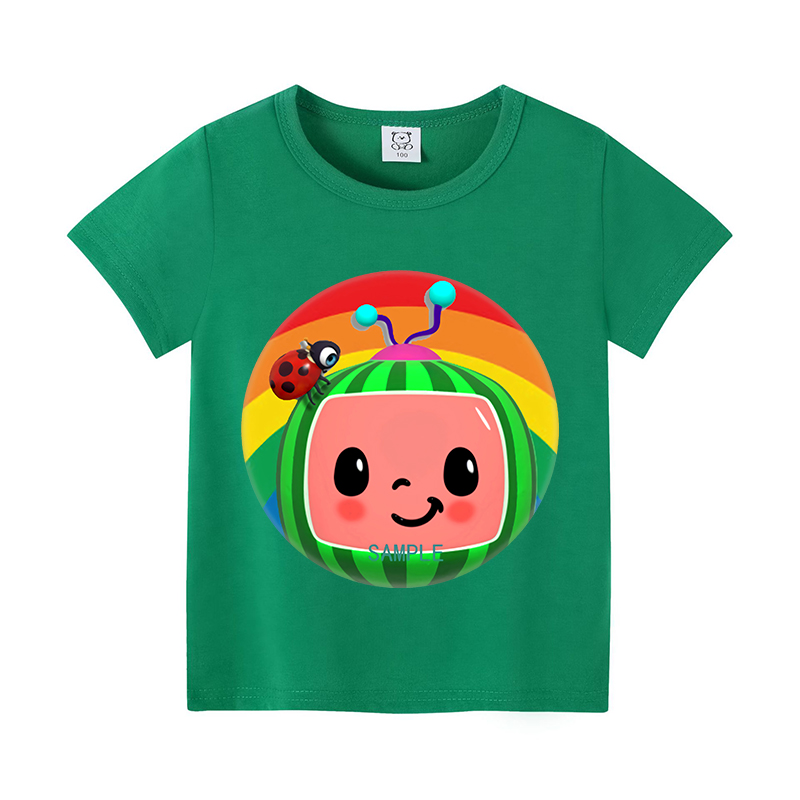 Cocomelons Baby T-Shirts Anime - Summer Clothing Boys ulasan dan harga