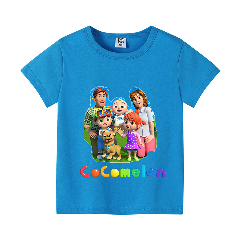 Cocomelons Baby T-Shirts Anime - Summer Clothing Boys ulasan dan harga