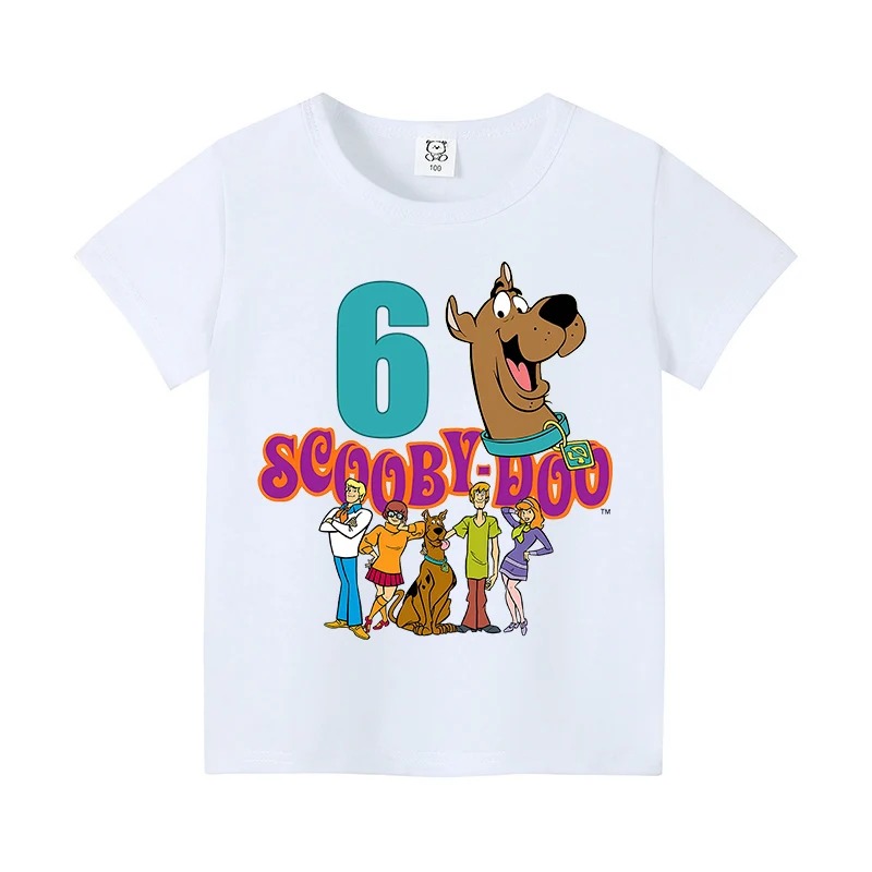 Scooby-Doo Birthday Number Tee - Summer Clothing Baby Boy ulasan dan harga