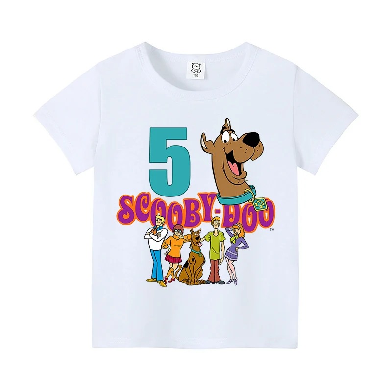 Scooby-Doo Birthday Number Tee - Summer Clothing Baby Boy ulasan dan harga