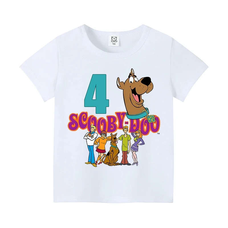 Scooby-Doo Birthday Number Tee - Summer Clothing Baby Boy ulasan dan harga