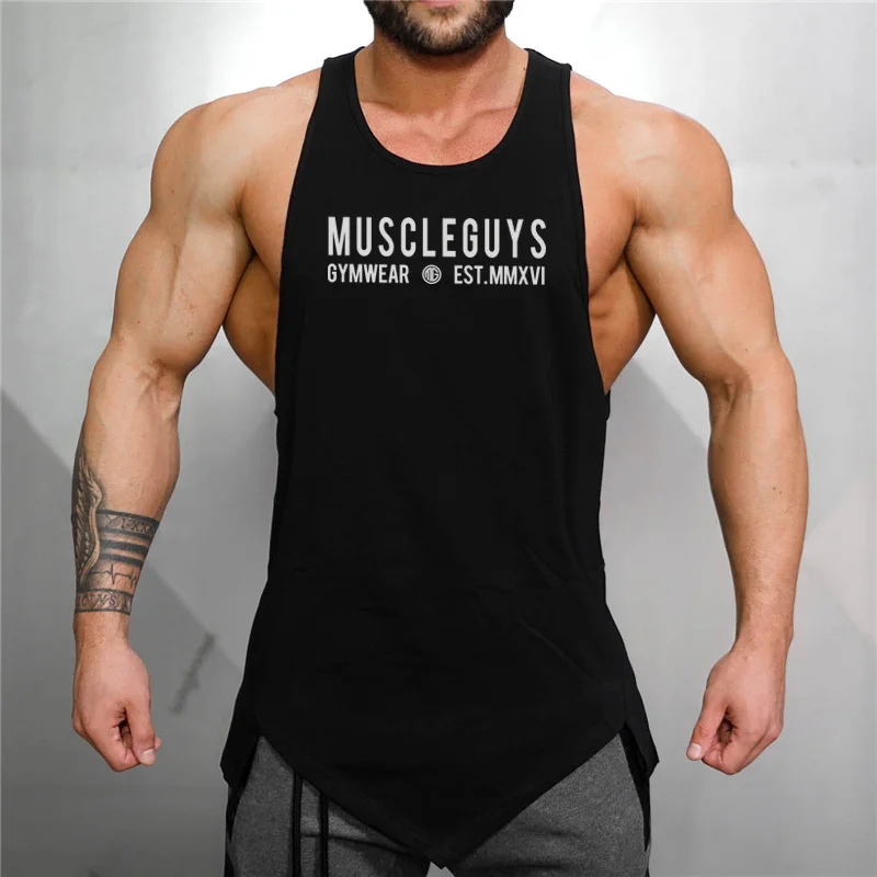 Men's Summer Fitness Vest Casu - Summer Clothing Brands Men ulasan dan harga