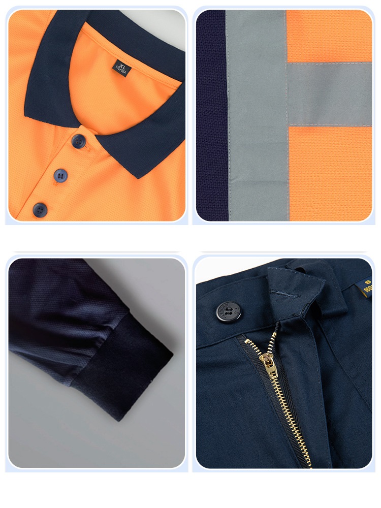 Hi Vis Safety Work clothing Qu - Summer Hi Vis Clothing ulasan dan harga