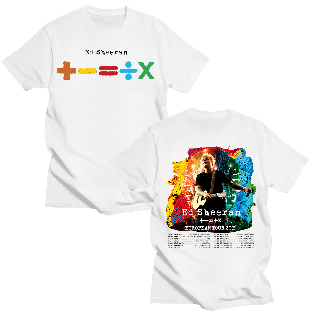 Ed Sheeran European Tour 2026  - Summer Clothing Gif ulasan dan harga
