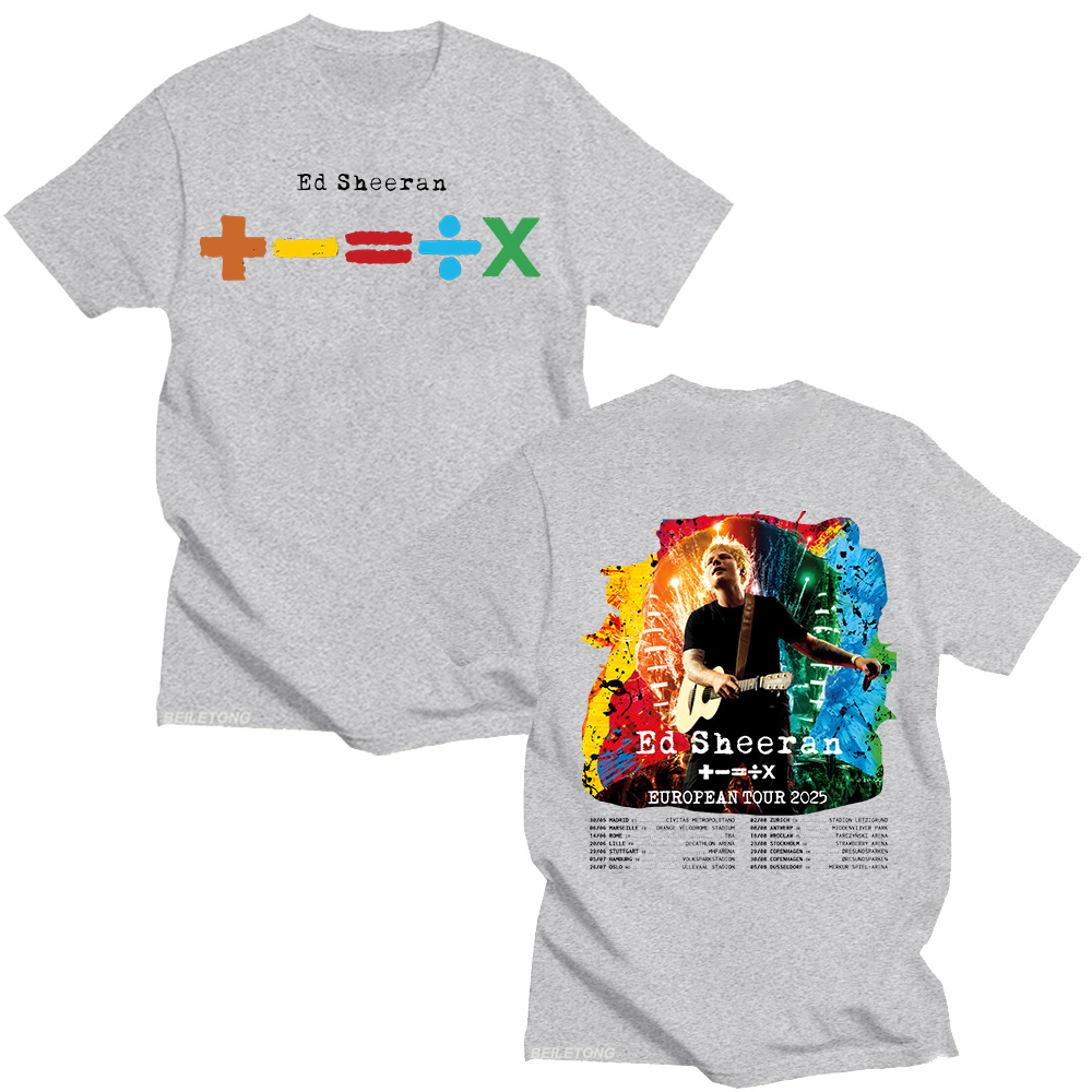 Ed Sheeran European Tour 2026  - Summer Clothing Gif ulasan dan harga