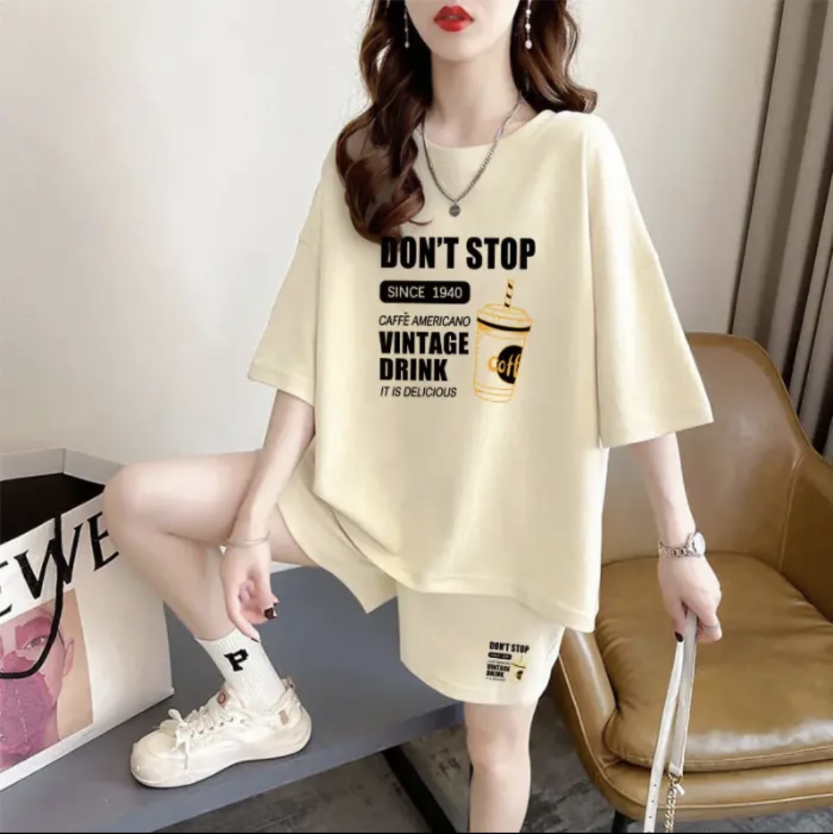 Fashion women's summer shorts  - Summer Clothing Us ulasan dan harga
